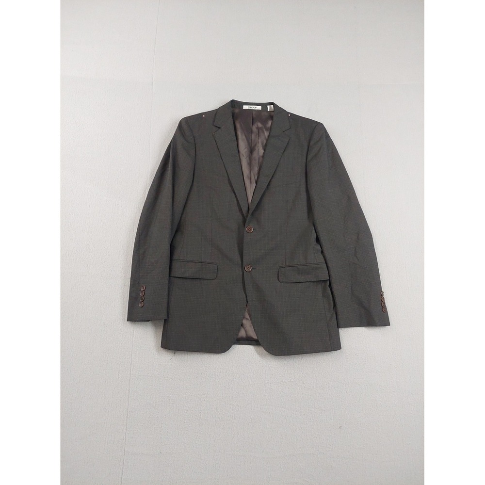 Lord & Taylor Men Blazer Jackets‎ 36R Gray Button Single Breasted Pockets Formal